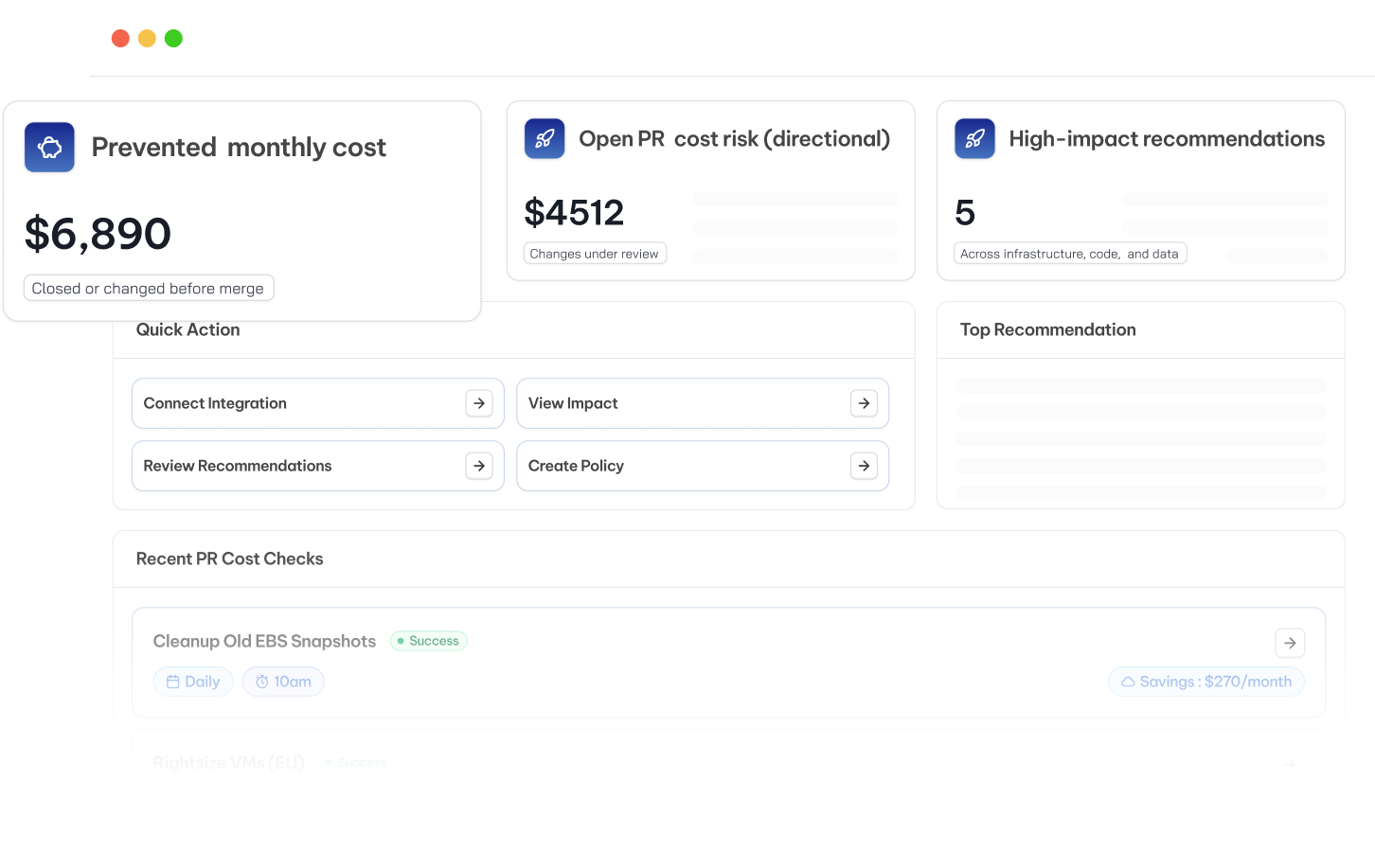 Shift cost awareness left.